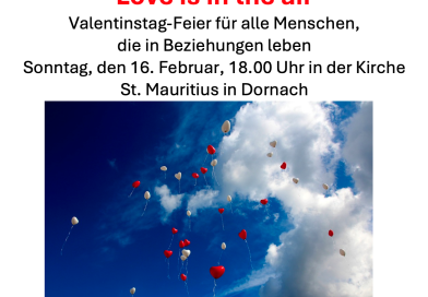 Valentinsfeier – Love is in the air